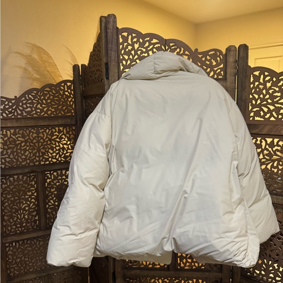 NEW NWT TOTEME Signature cotton-blend shell down Jacket 6 - Picture 4 of 5